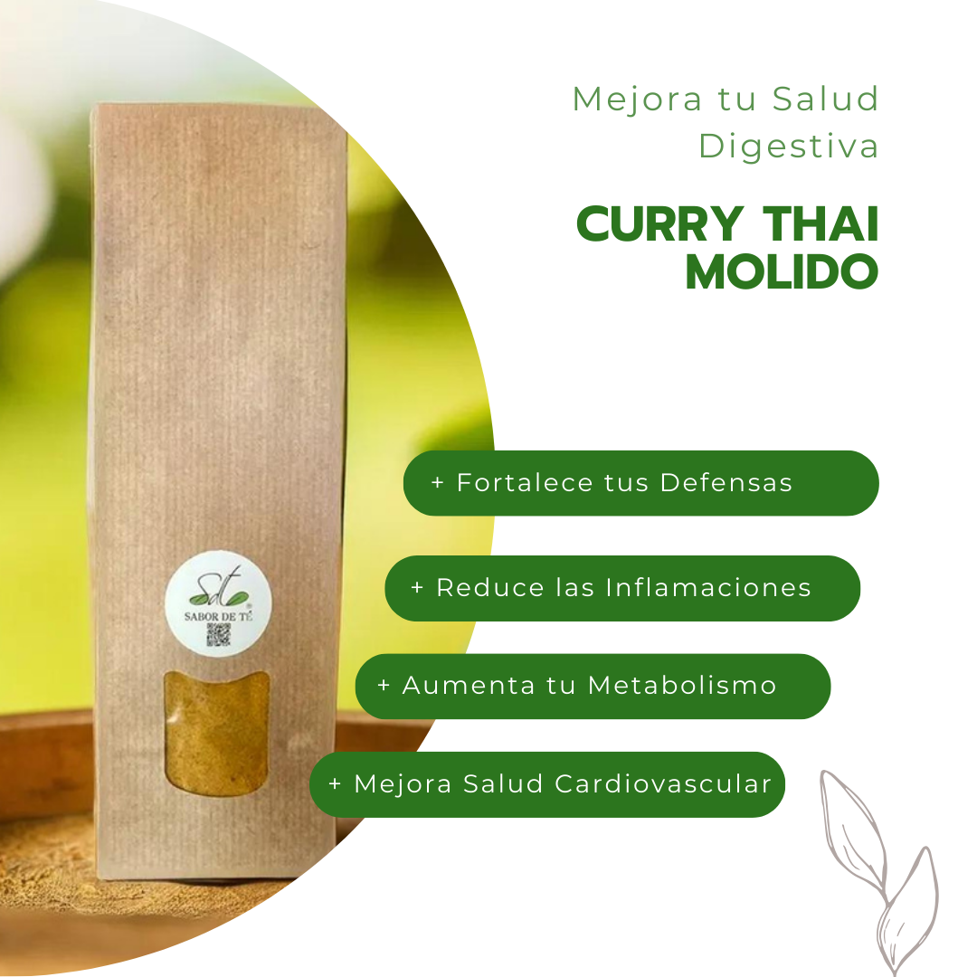 Curry Thai Molido - Mejora tu Salud Digestiva