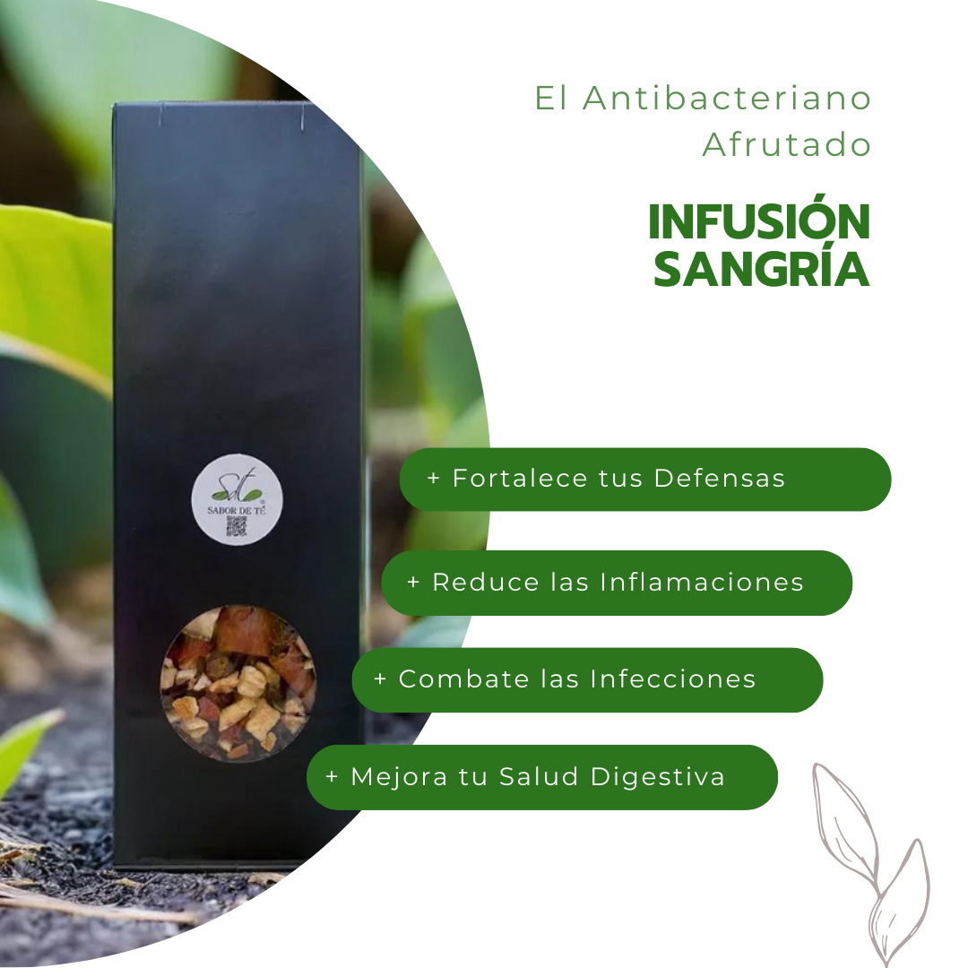 Infusión Sangría - El Antibacteriano Afrutado