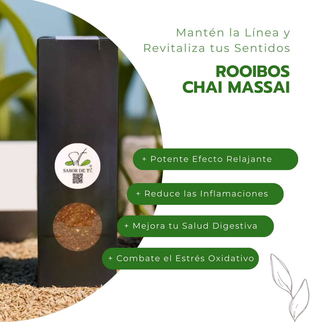 Rooibos Chai Massai - Mantén la Línea y Revitaliza tus Sentidos