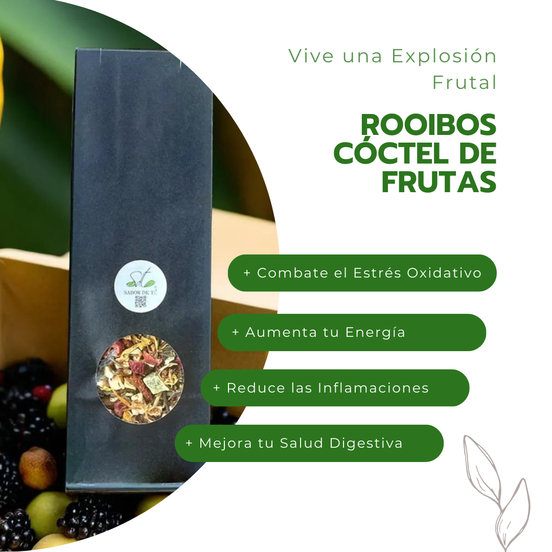 Rooibos Cóctel de Frutas - Vive una Explosión Frutal