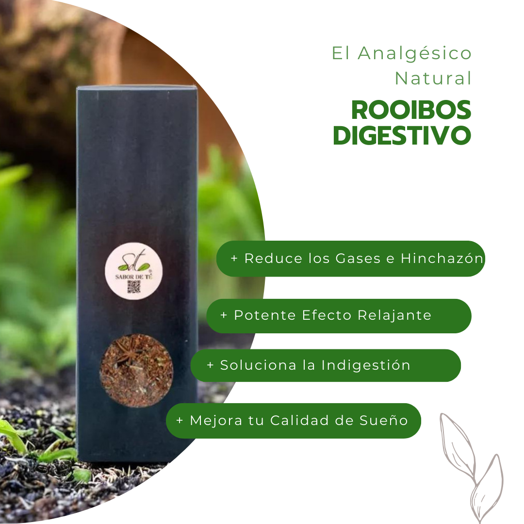 Rooibos Digestivo - El Analgésico Natural