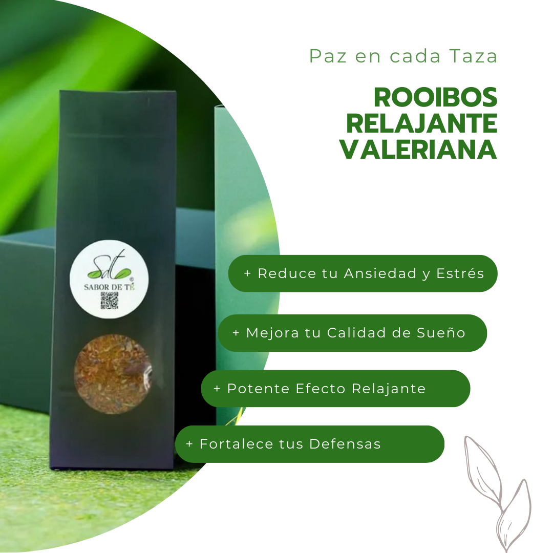 Rooibos Relajante Valeriana - Paz en cada Taza