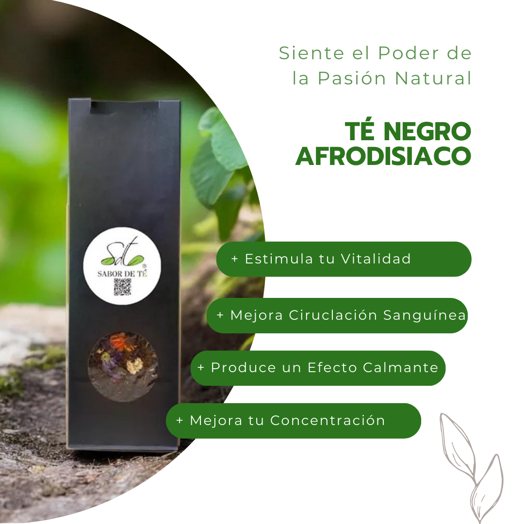 Té Negro Afrodisiaco - Siente el Poder de la Pasión Natural