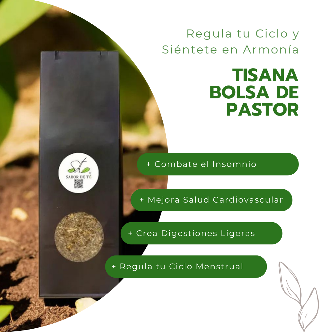 Tisana Bolsa de Pastor - Regula tu Ciclo y Siéntete en Armonía