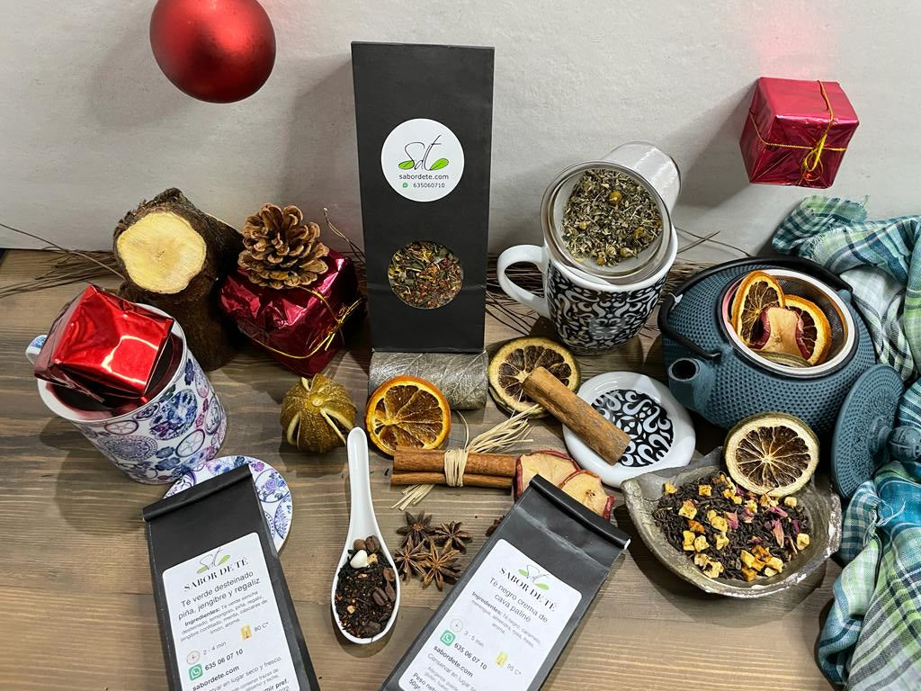 pack regalo de té e infusiones