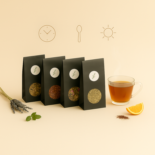 MiPack Ritual Diario - Tu día estructurado en 4 tazas. Ritual, placer y salud