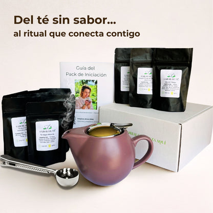 Pack de Iniciación con Tetera – Descubre el sabor real del té a granel