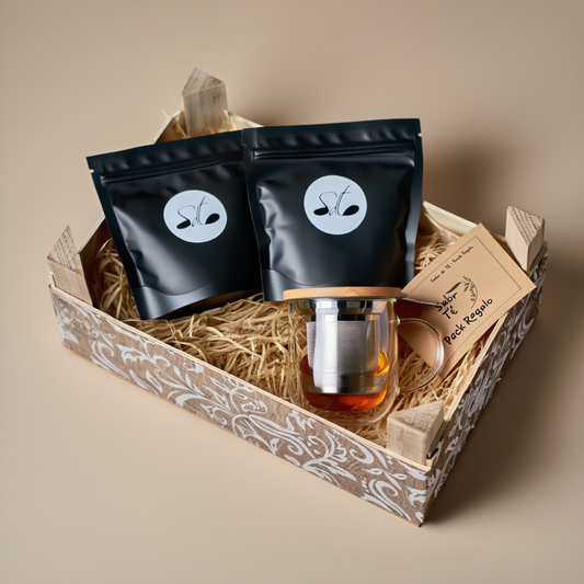 Montamos tu selección en una Caja de Madera premium, con relleno natural, cinta de yute y una dedicatoria personalizada (si la indicas en NOTAS). Entrega lista para regalar. 🎁