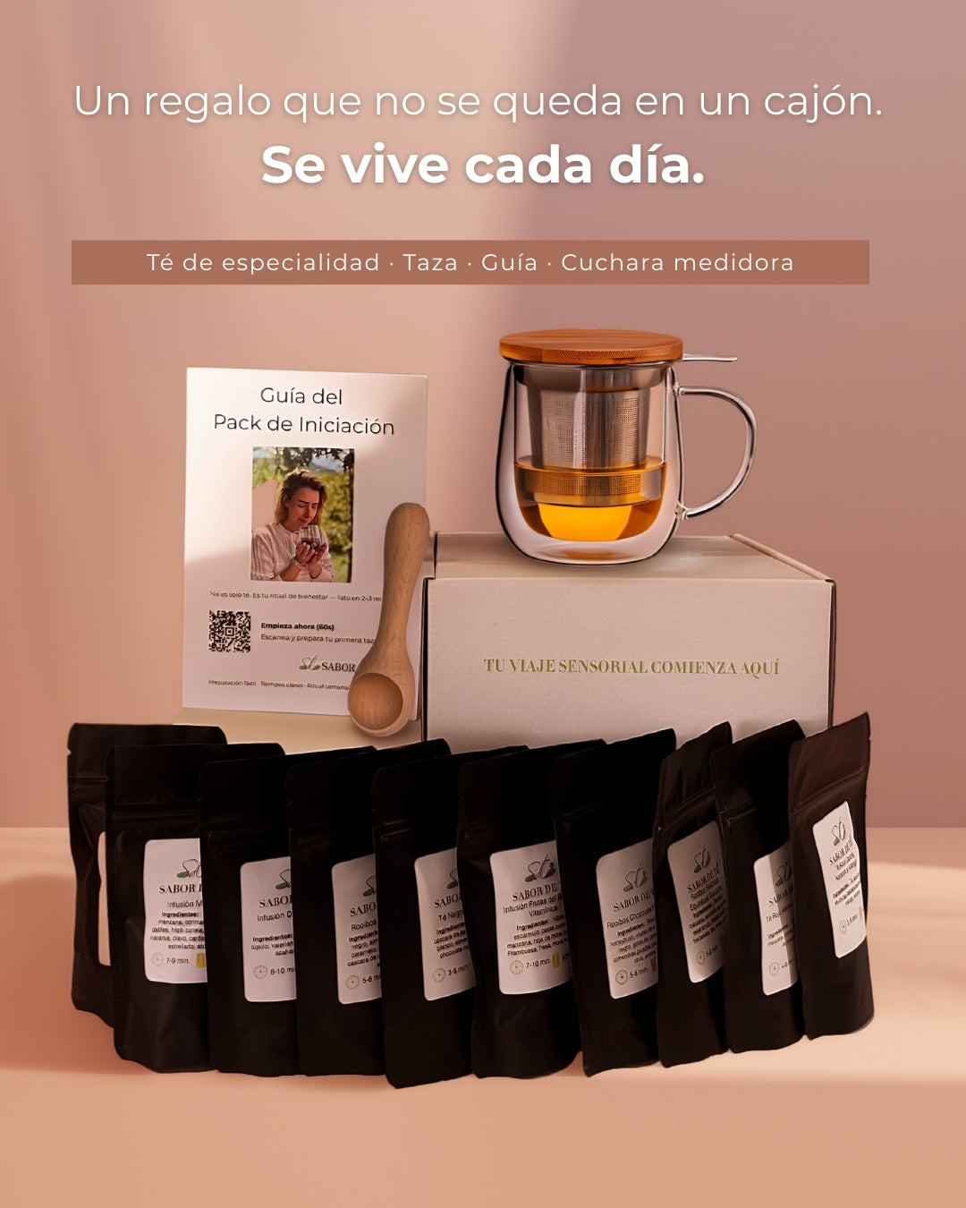 Pack Regalo Ritual del Té – 10 sabores, 1 nueva rutina