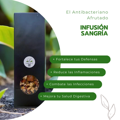 Infusión Sangria - El Antibacteriano Afrutado