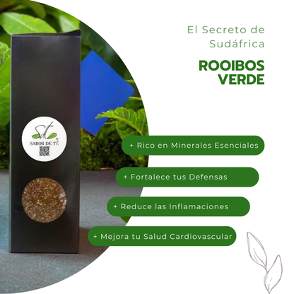 Rooibos Verde - El Secreto de Sudáfrica