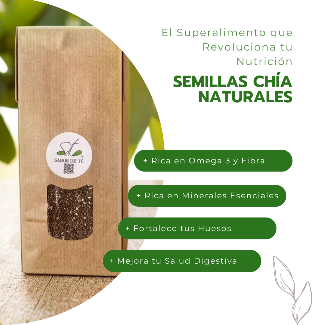 Semillas Chía Naturales - El Superalimento que Revoluciona tu Nutrición