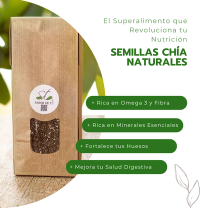 Semillas Chía Naturales - El Superalimento que Revoluciona tu Nutrición