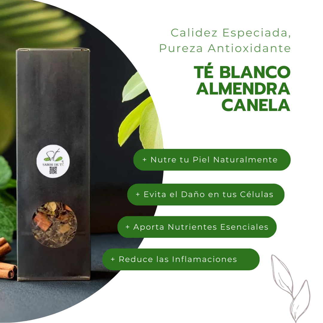 Té Blanco Almendra Canela - Calidez Especiada, Pureza Antioxidante