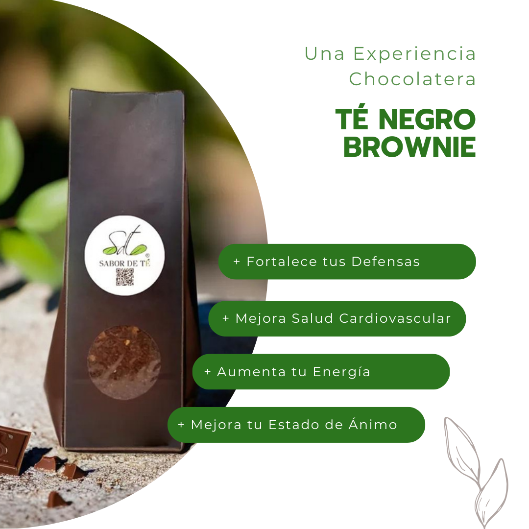 Té Negro Brownie - Una Experiencia Chocolatera