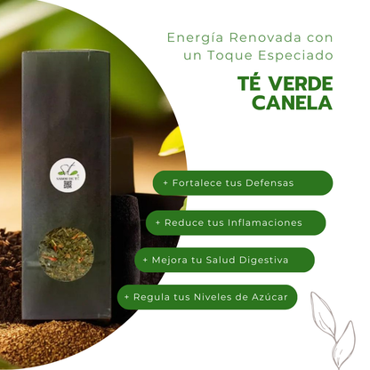 Té Verde Canela - Energía Renovada con un Toque Especiado