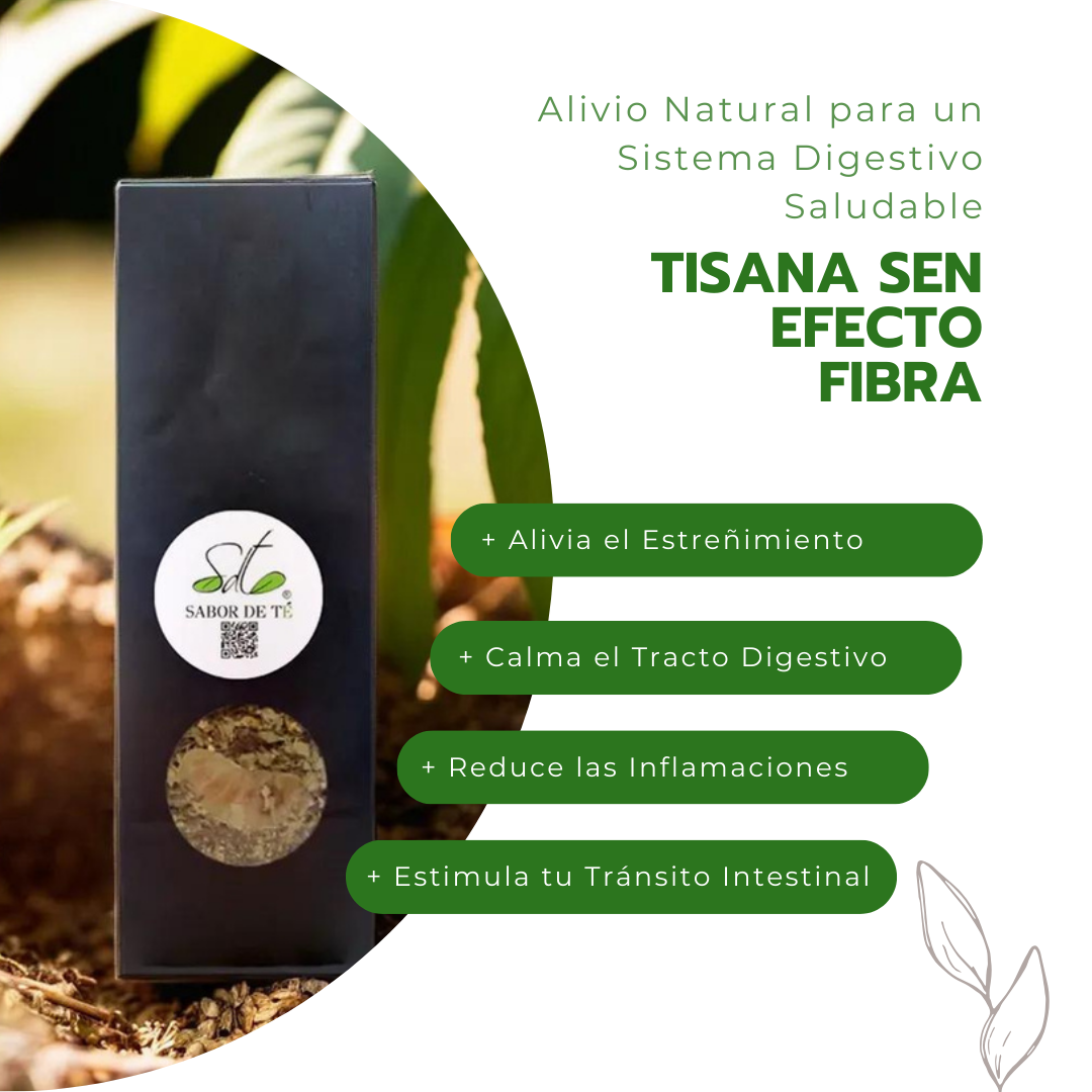 Tisana Sen Efecto Fibra - Alivio Natural para un Sistema Digestivo Saludable