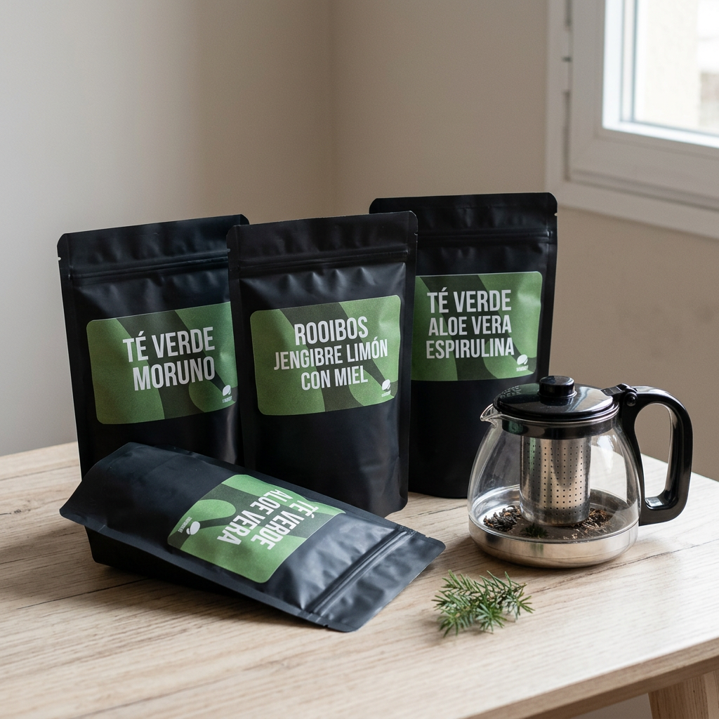 Pack regalo de Navidad Sabor de Té con taza vintage de 350 ml y 3 infusiones a granel